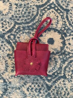 Portland Leather Goods small flower wristlet